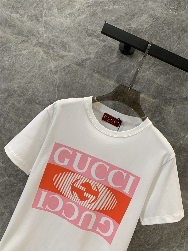 Gvc*1 printed round neck short sleeve t-shirt replicas clothes