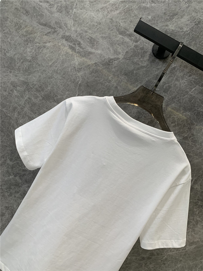 Gvc*1 printed round neck short sleeve t-shirt replicas clothes