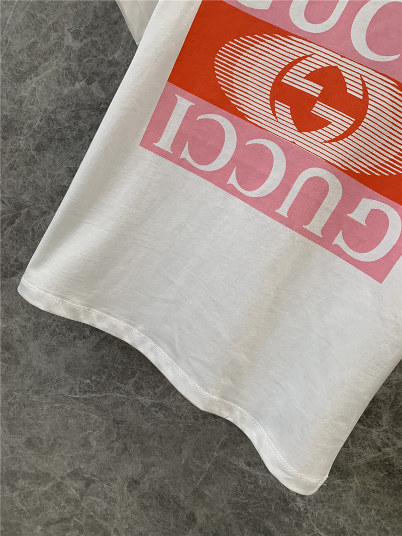 Gvc*1 printed round neck short sleeve t-shirt replicas clothes