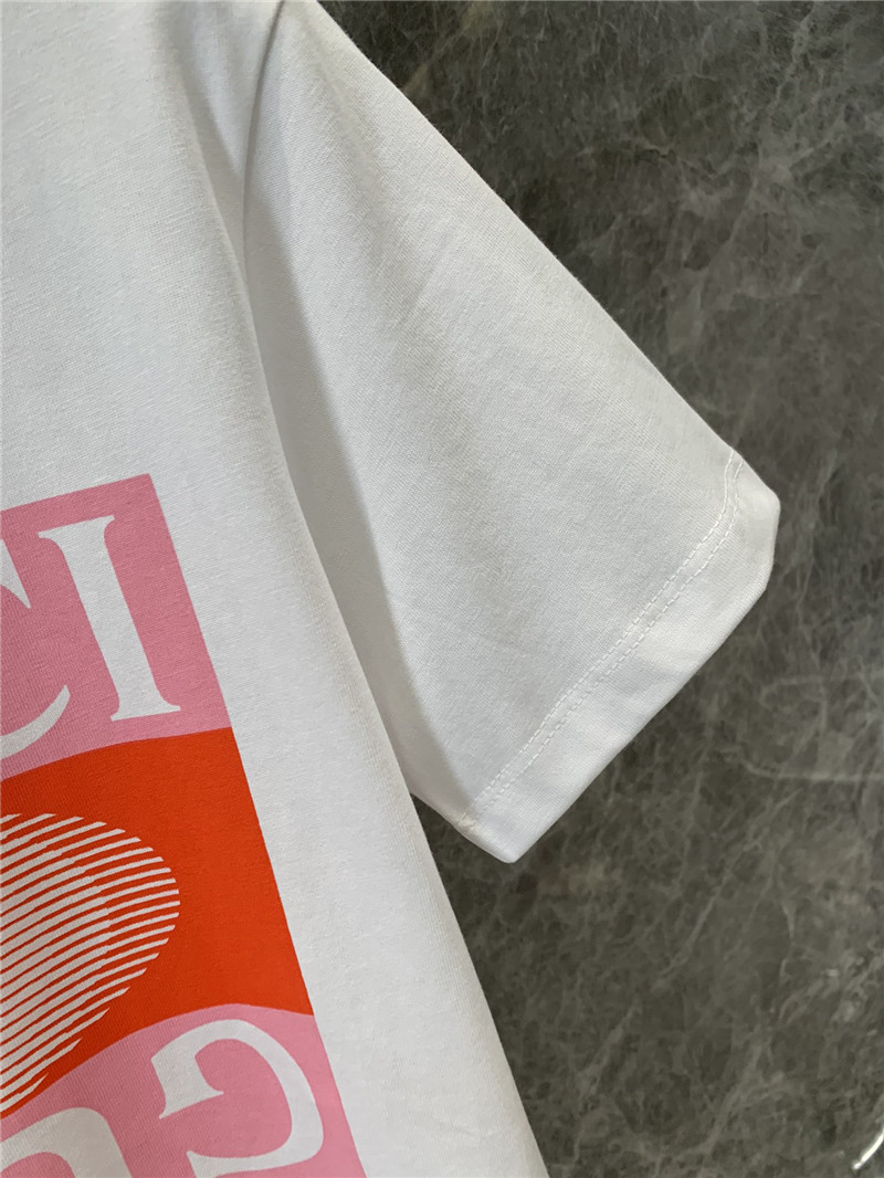 Gvc*1 printed round neck short sleeve t-shirt replicas clothes