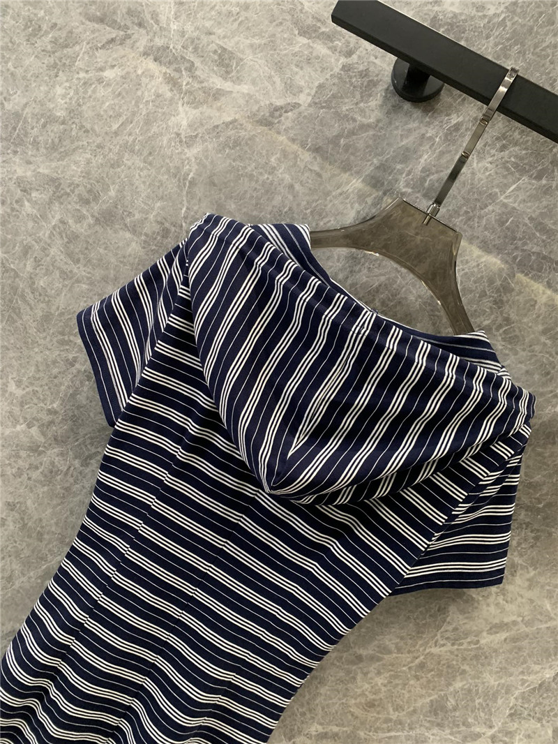 M1um1u drawstring slim dress replica d&g clothing