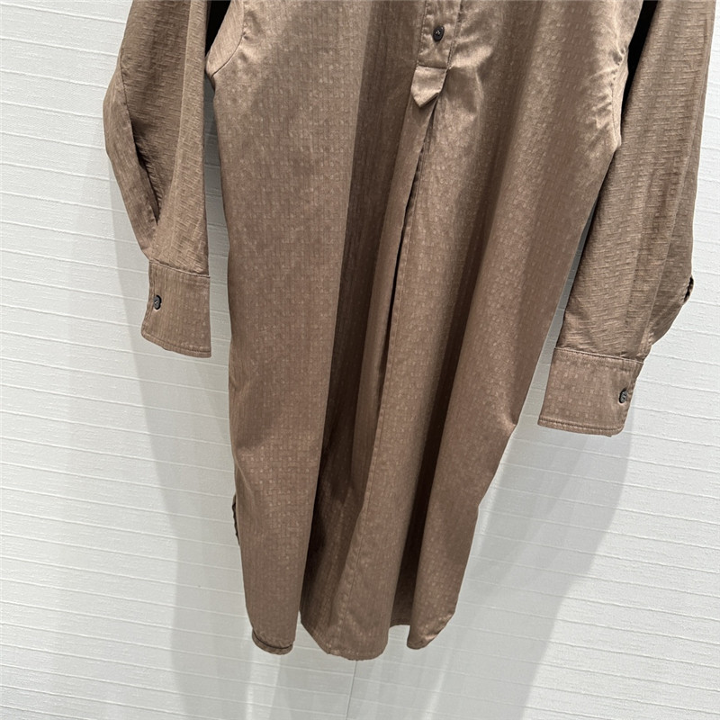 H**me5 obscure jacquard shirt dress replica clothes