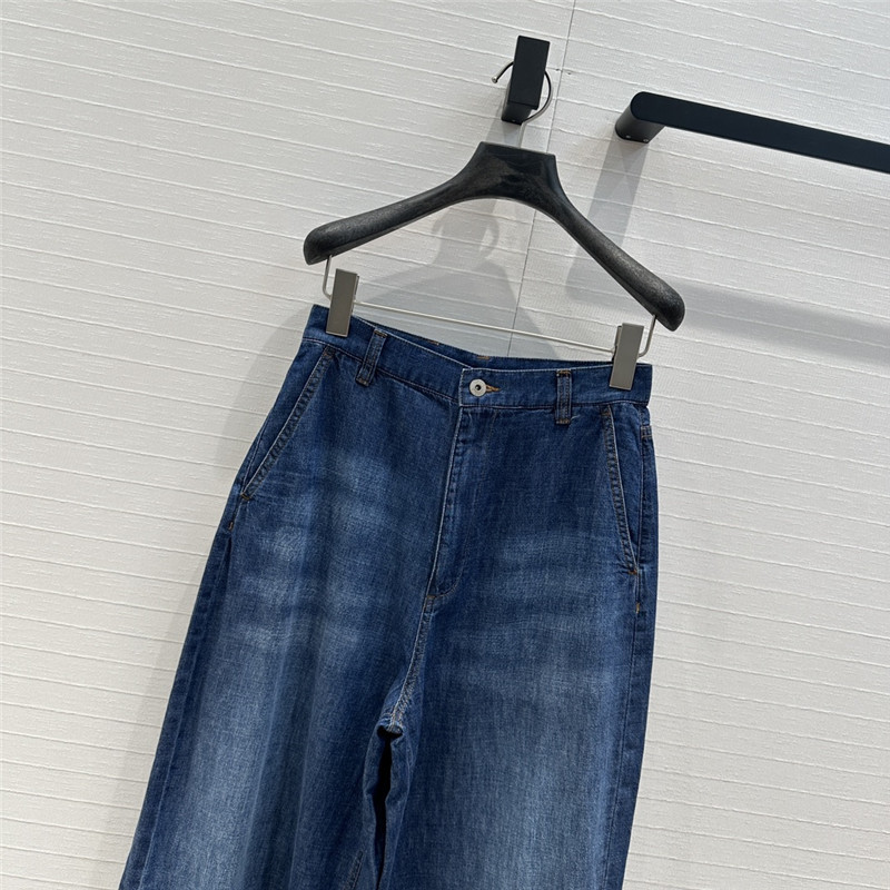 L0ew* original color linen lantern jeans replicas clothes