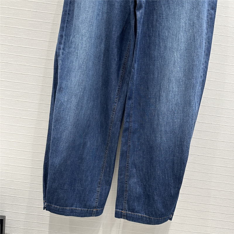 L0ew* original color linen lantern jeans replicas clothes