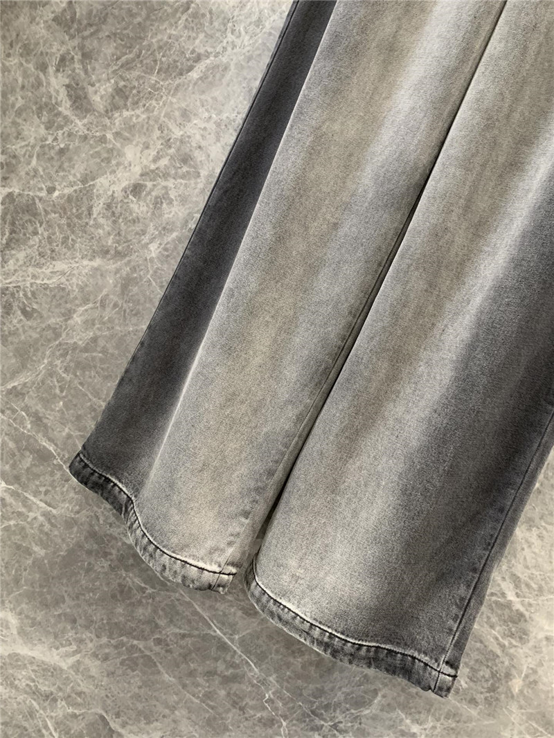 Pra*a waistband denim trousers replica d&g clothing