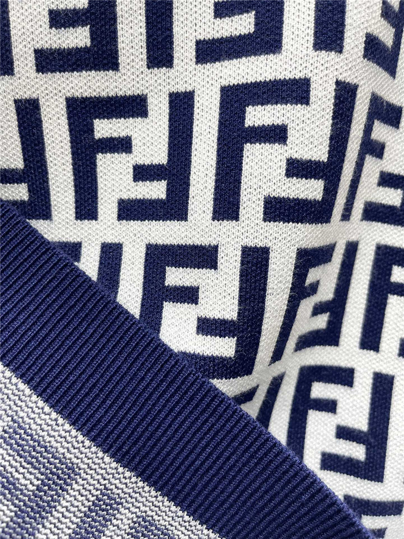 F**di monogram polo sleeveless top replica d&g clothing