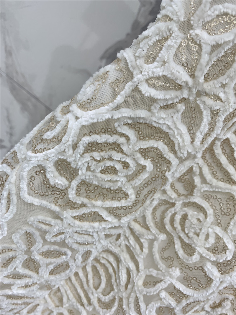 Y51 floral jacquard tube top dress replicas clothes