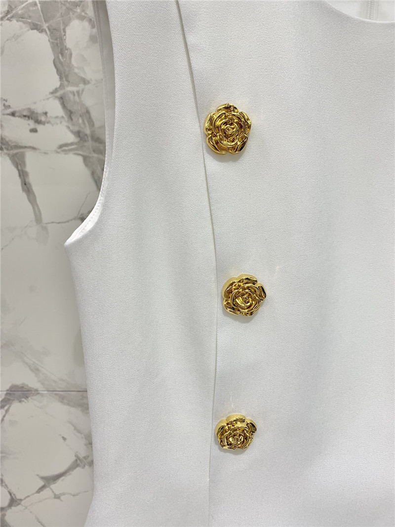 Balmain floral sleeveless dress replica d&g clothing