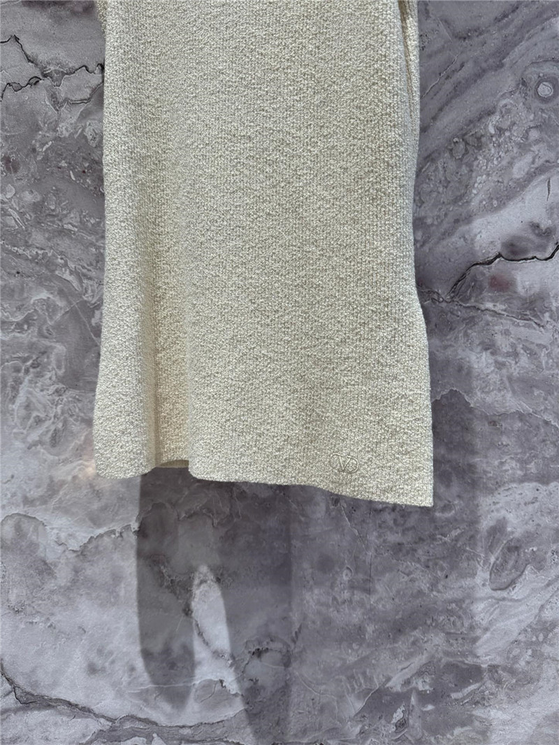 Va1e*ntin0 logo embroidered vest replica clothing sites