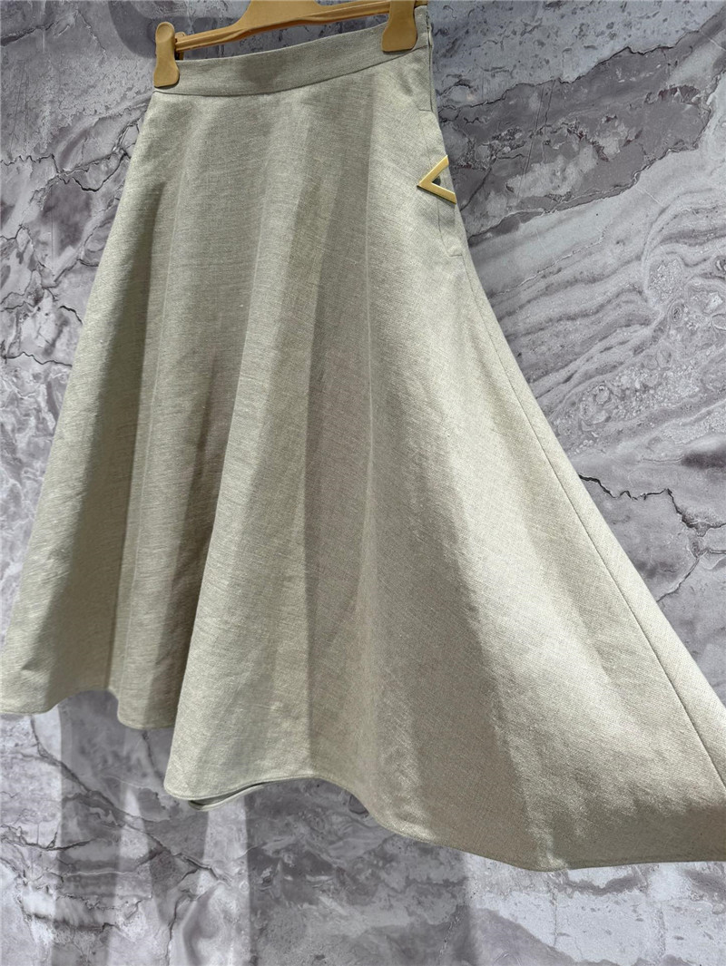 Va1e*ntin0 linen skirt cheap replica designer clothes