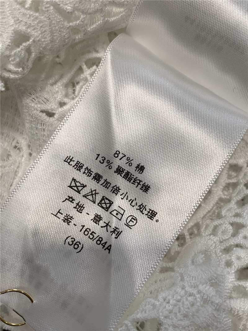 D10r water-soluble floral short top replica designer clothes