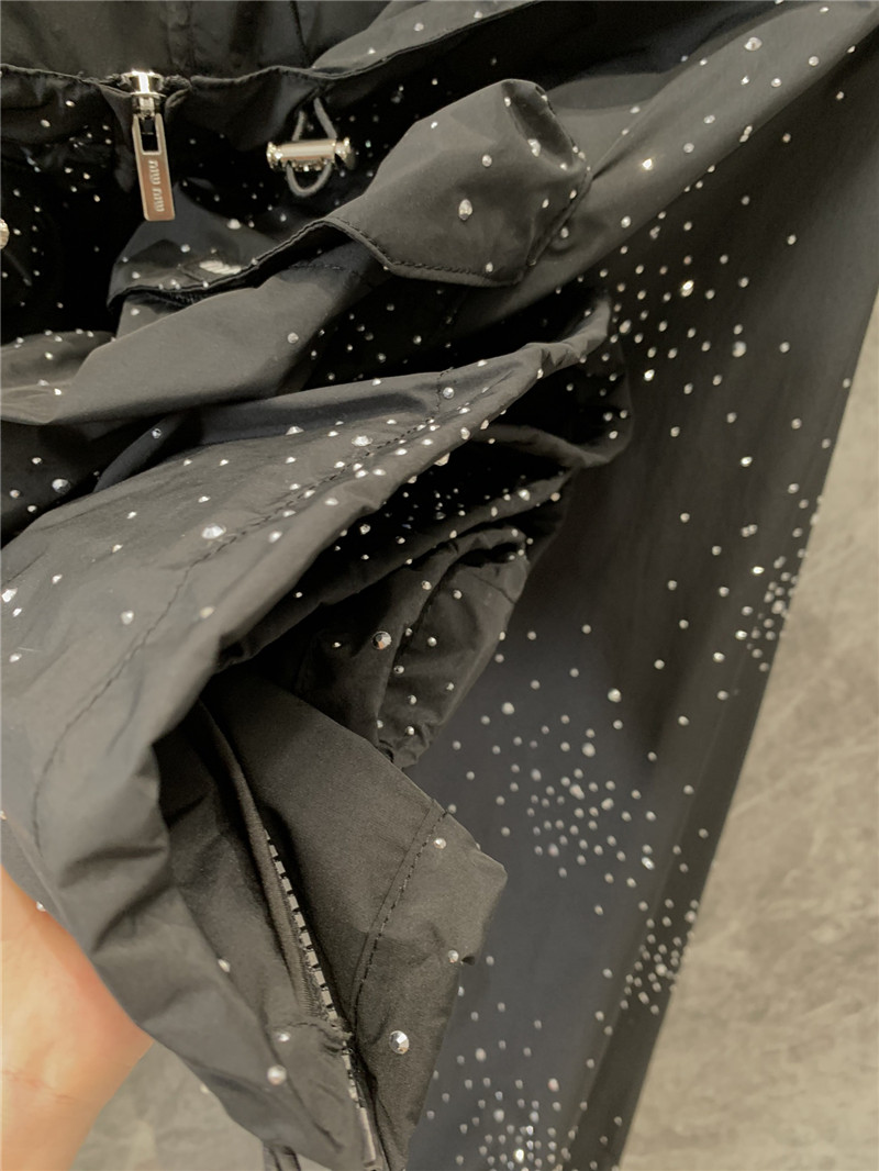 M1um1u zipper sun protection jacket replica d&g clothing