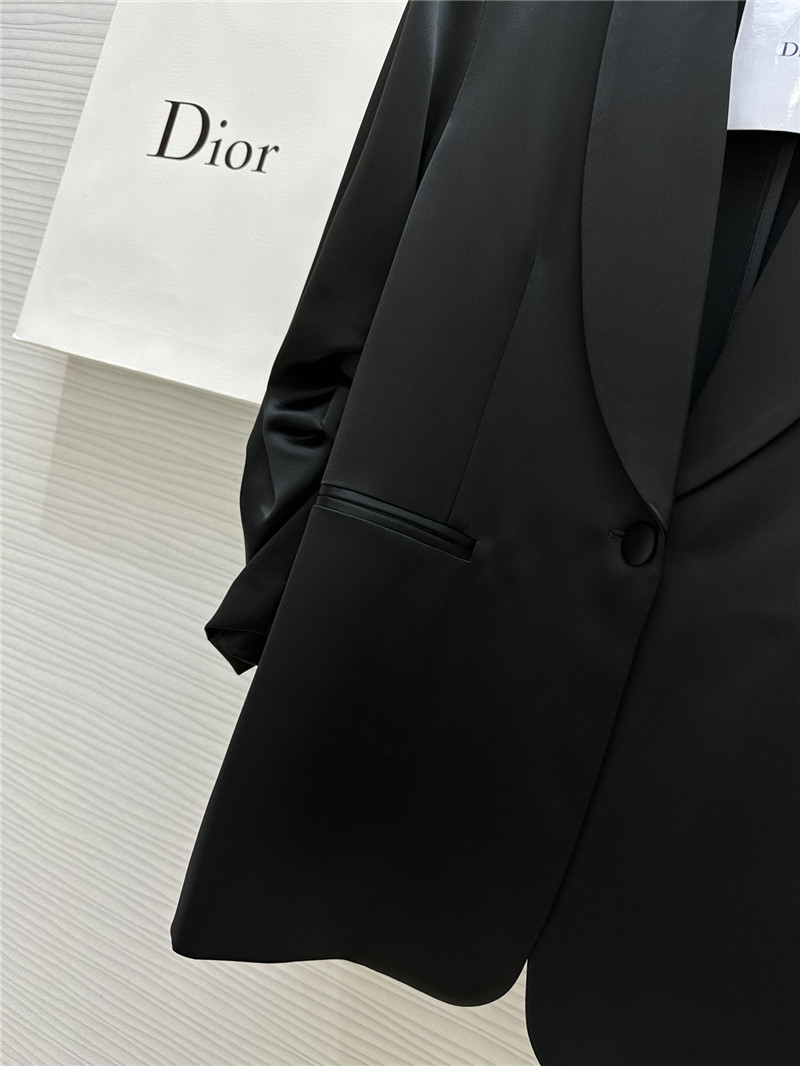 D10r cuff pleated suit jacket replica clothes