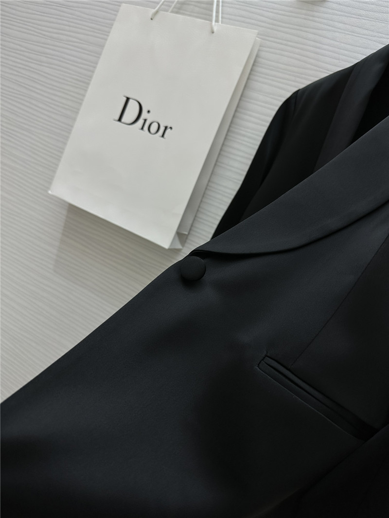 D10r cuff pleated suit jacket replica clothes
