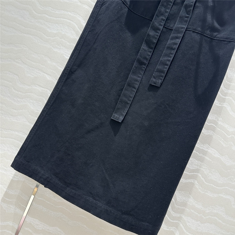 The R0w denim cotton skirt cheap replica designer clothes