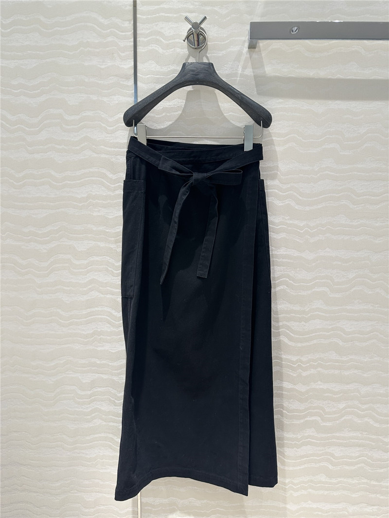 The R0w denim cotton skirt cheap replica designer clothes