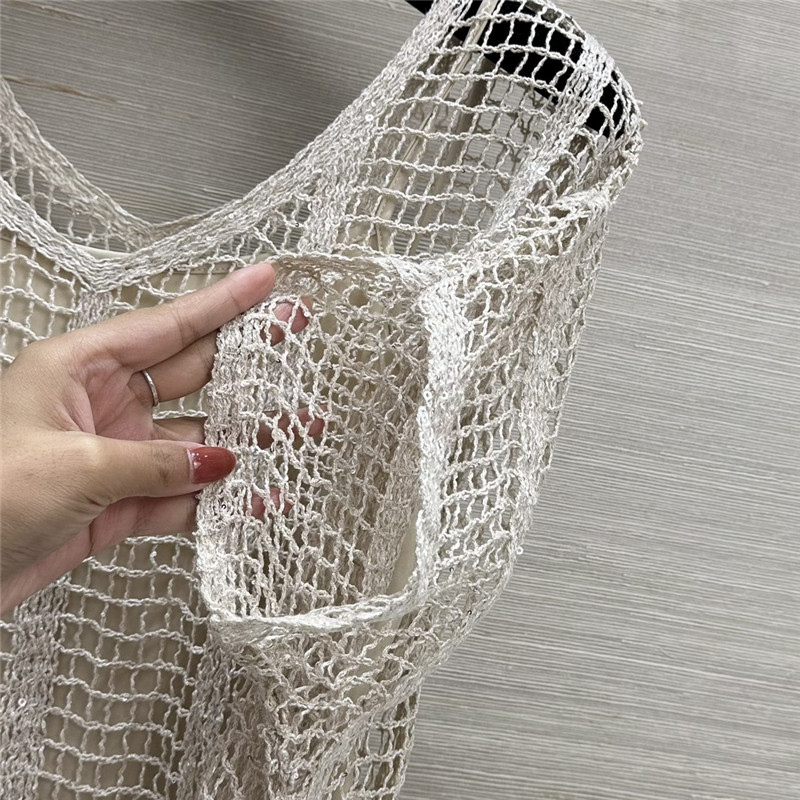 BC hand hook sequined V-neck top replica d&g clothing