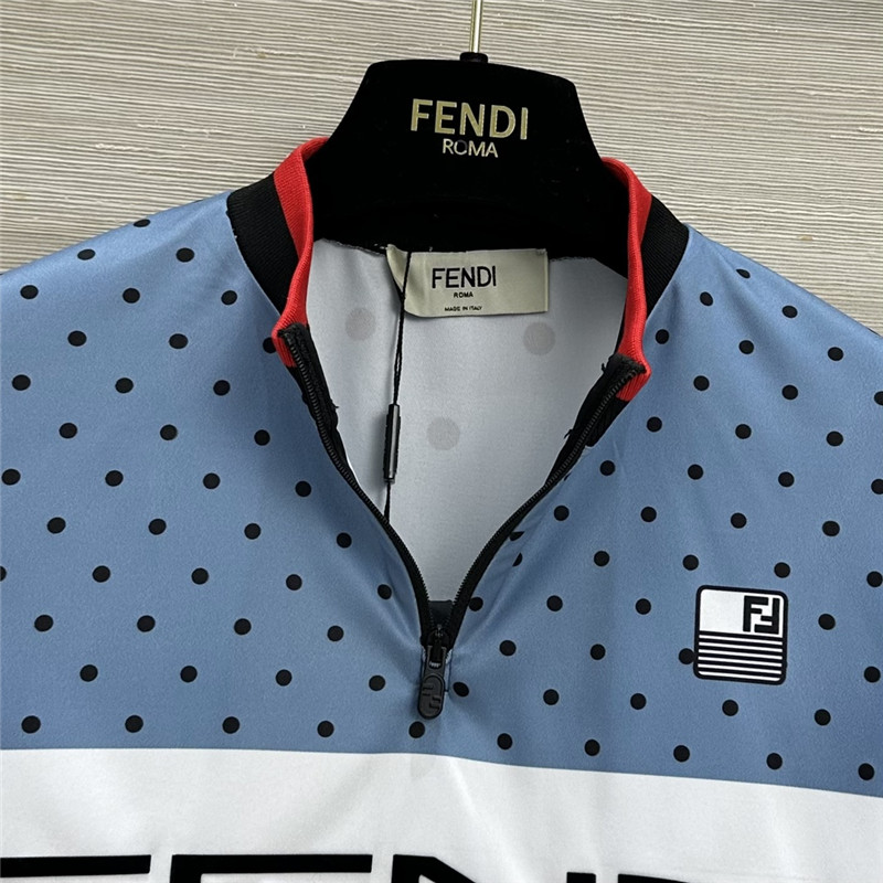 F**di high waist printed yoga top replicas clothes