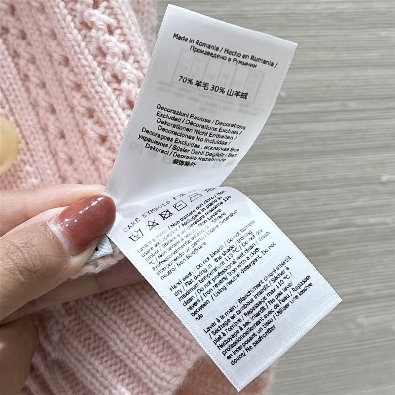 Vanitoo double-sided cashmere sweater replica clothes