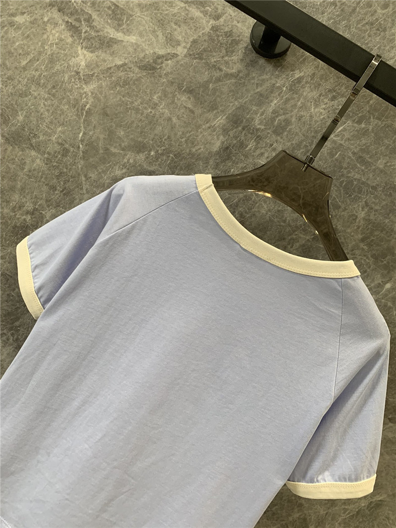 Ce1i*e round neck short sleeve t-shirt replica designer clothes