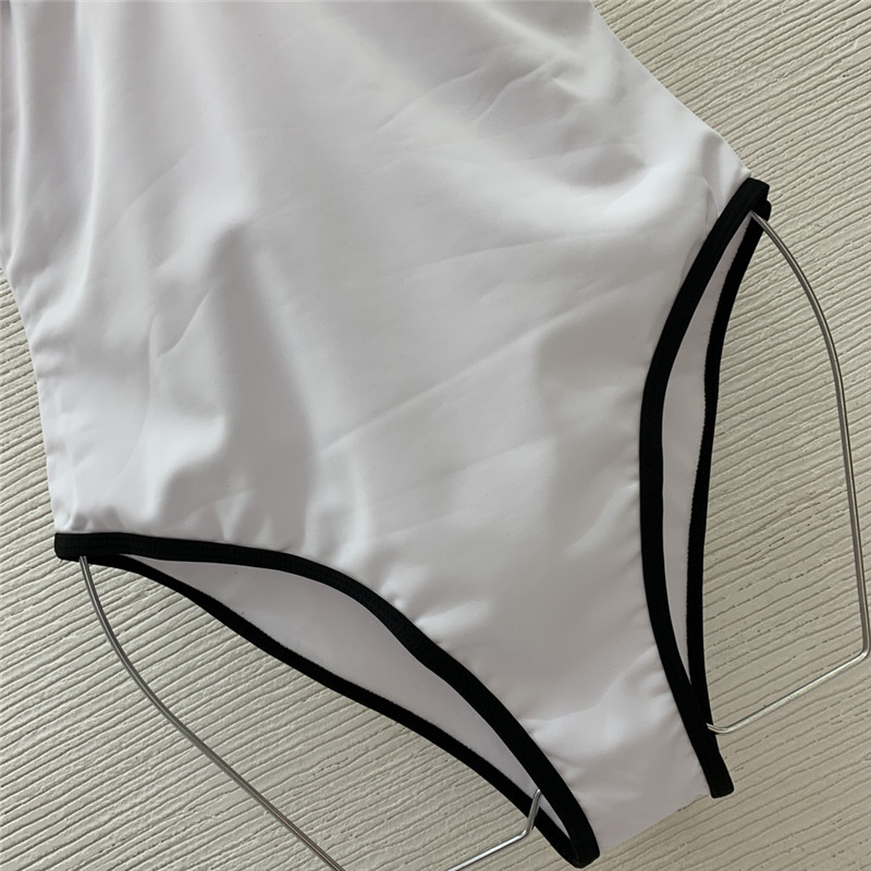 Ch**el deep v neck swimsuit replica clothes