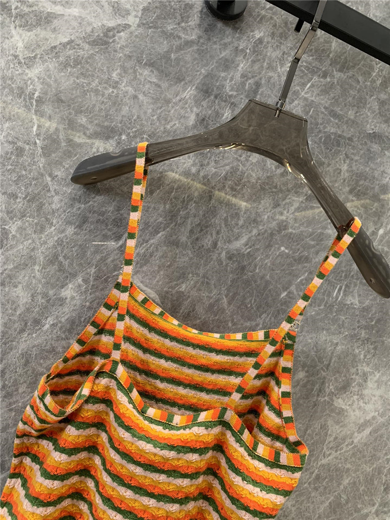 ch**el dopamine D1am0nd button knitted small vest replica clothes