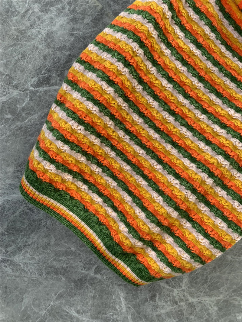 ch**el dopamine D1am0nd button knitted small vest replica clothes