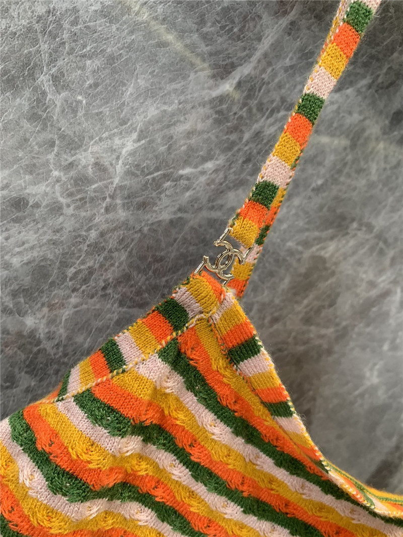 ch**el dopamine D1am0nd button knitted small vest replica clothes