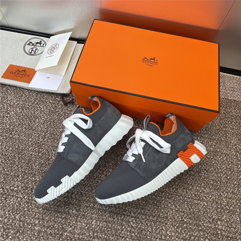 H**me5 bouncing sneaker gray white women