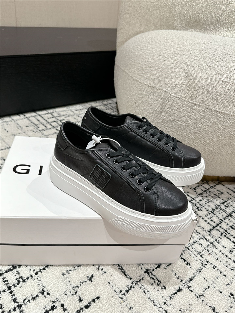 Givenchy City Platform Sneakers in Black