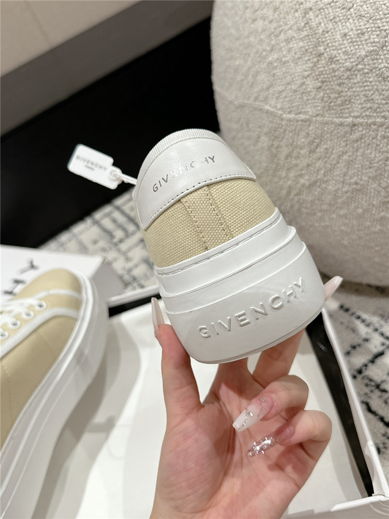 Givenchy City Denim Platform Sneakers