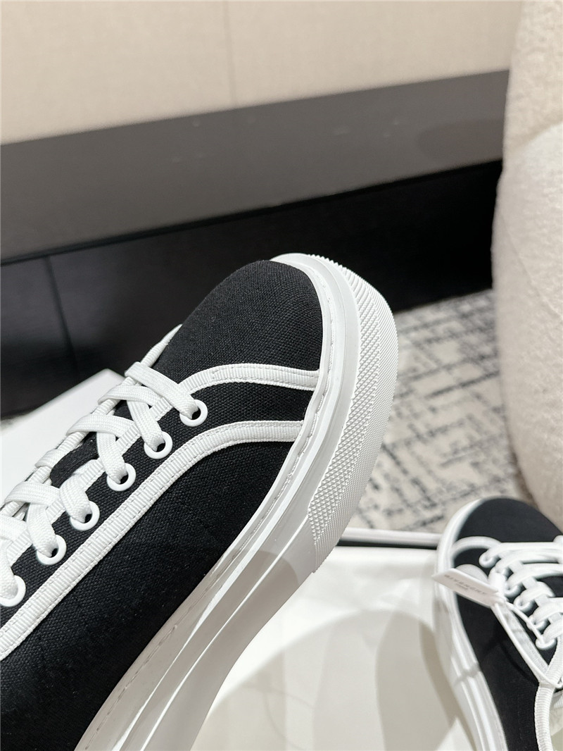 Givenchy City Canvas Platform Sneakers