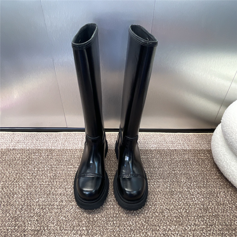 D10r rebel knee high boots