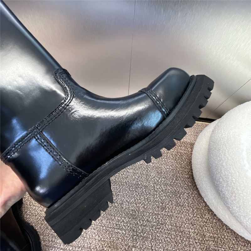 D10r rebel knee high boots