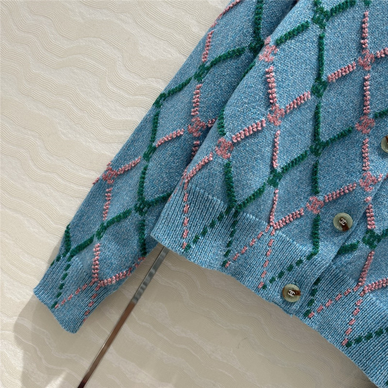 Ch**el handicraft series cashmere cardigan replicas clothes