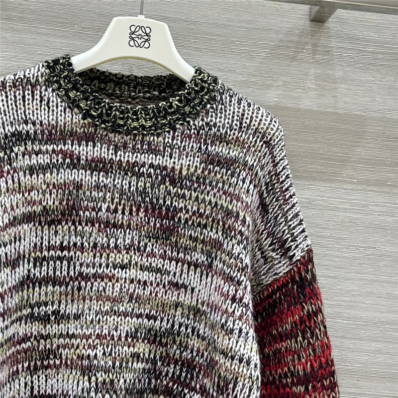 L0ew* carrot sleeve cashmere top replicas clothes