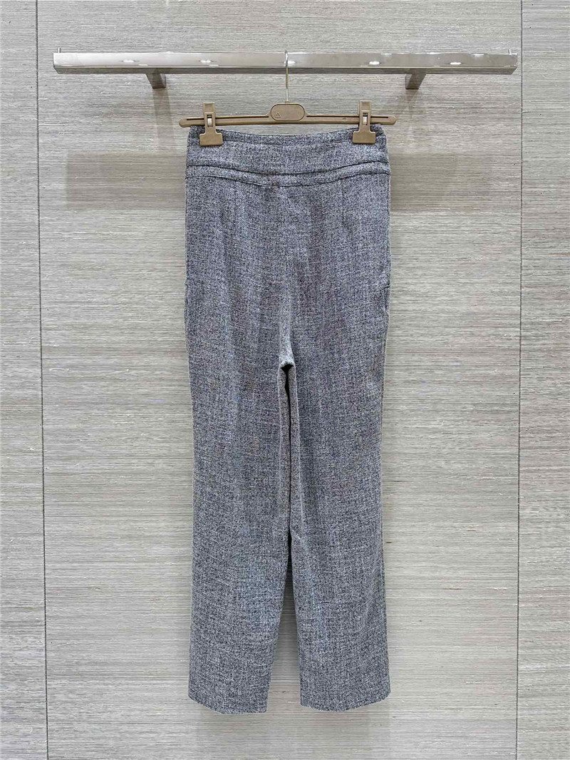 L0r0 P1ana linen blend tapered trousers replica clothing sites