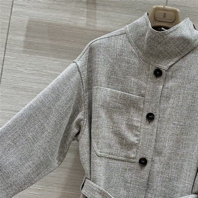 L0r0 P1ana belted jacket cheap replica designer clothes