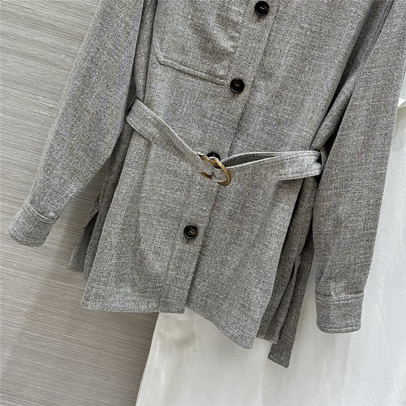 L0r0 P1ana belted jacket cheap replica designer clothes