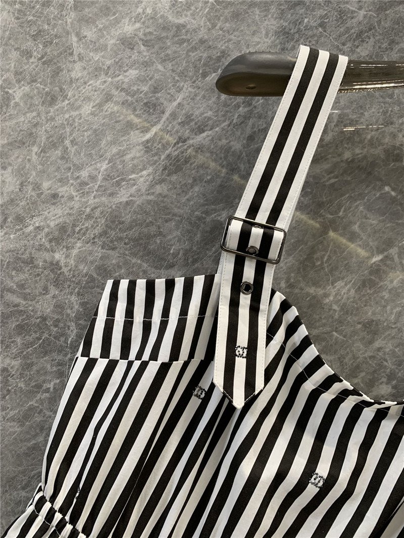 Ch**el vertical striped overalls cheap replica designer clothes