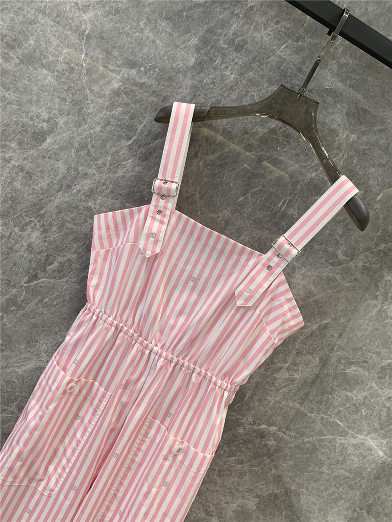 Ch**el vertical striped overalls cheap replica designer clothes