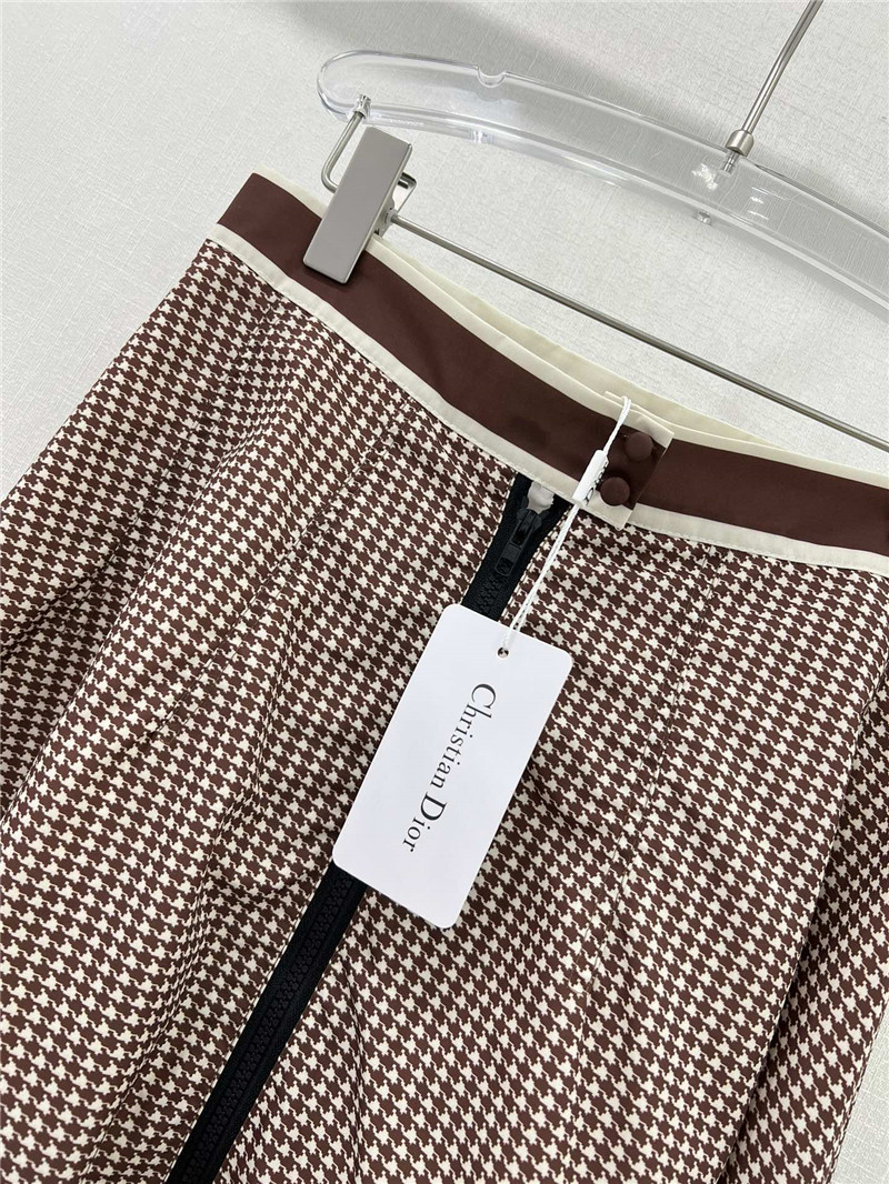 D10r printed long skirt replica d&g clothing