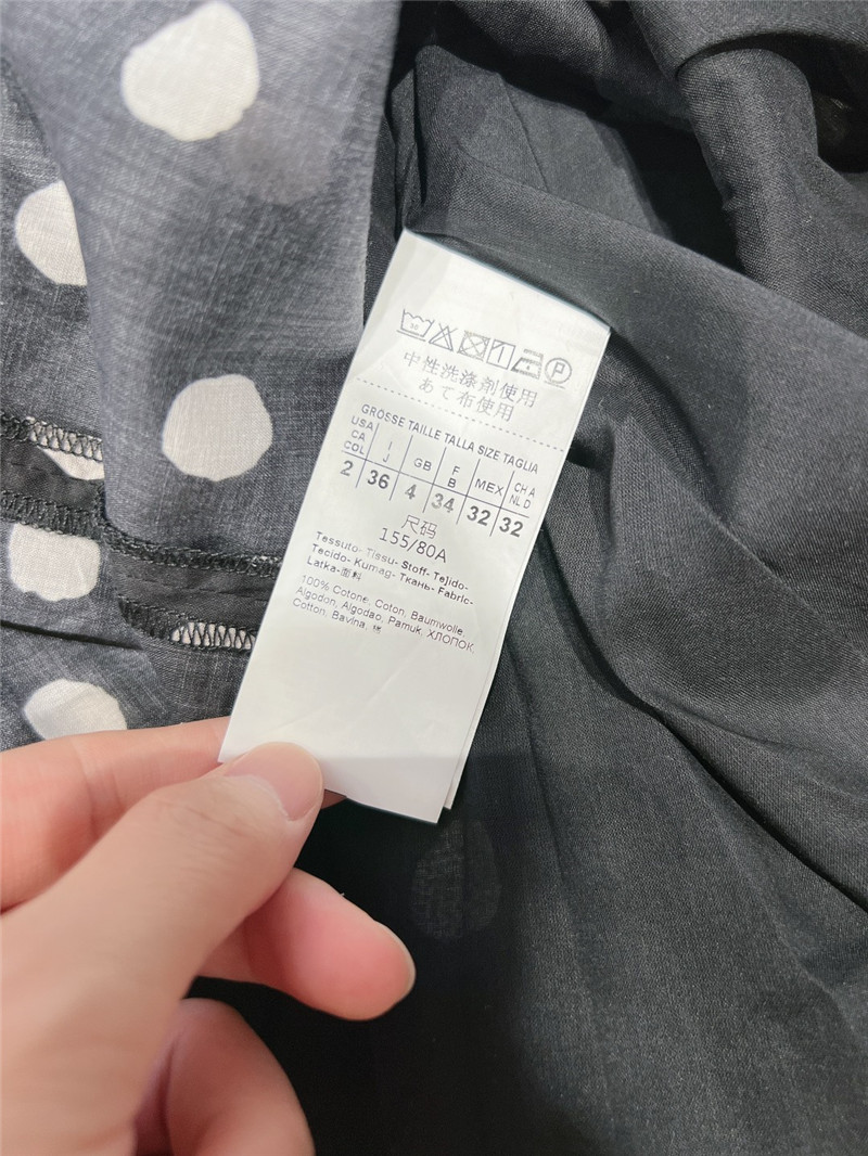 Vanitoo polka dot print dress cheap replica designer clothes