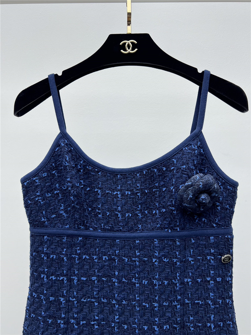 Ch**el tweed suspender dress replica d&g clothing