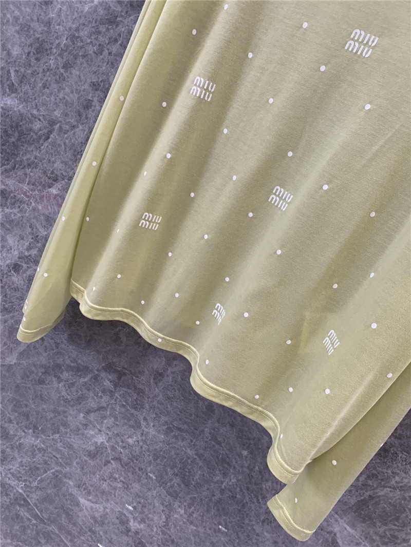 M1um1u base long-sleeved t-shirt replica clothing sites