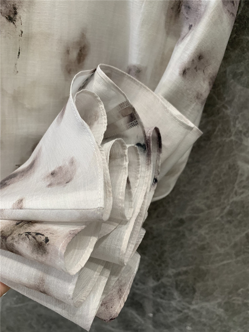 Ch**el chinese style printed skirt replica d&g clothing