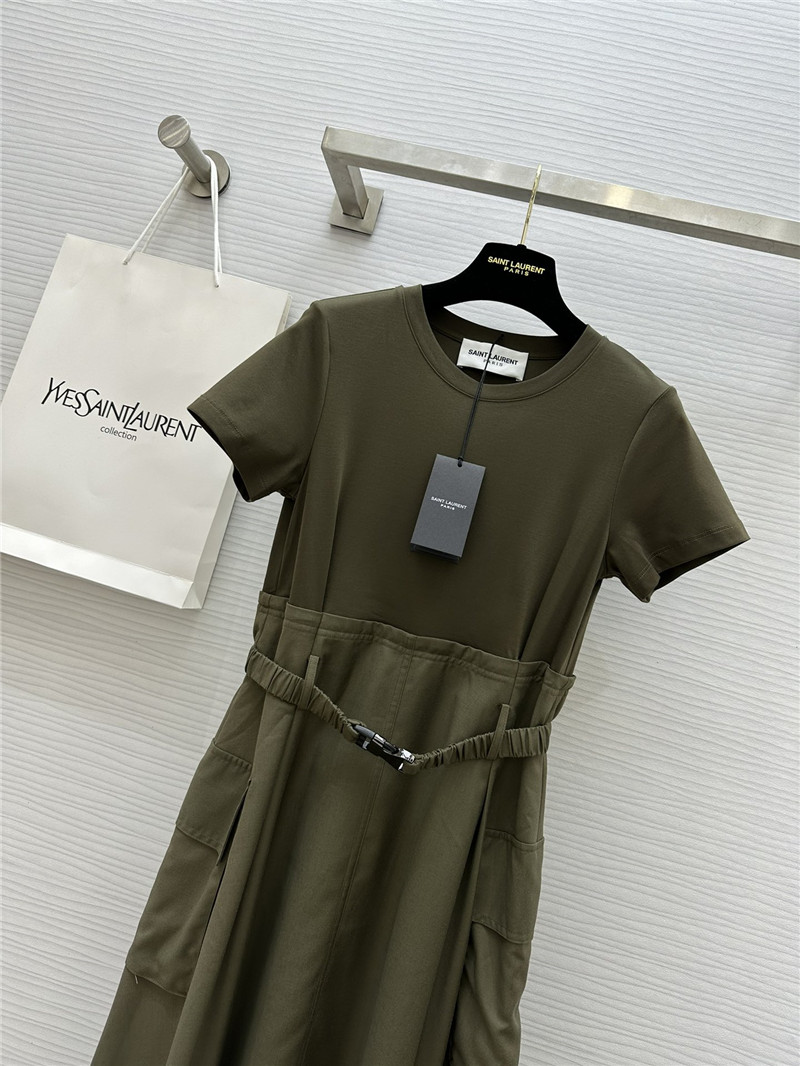 Y51 mid-length short-sleeved dress replica clothes