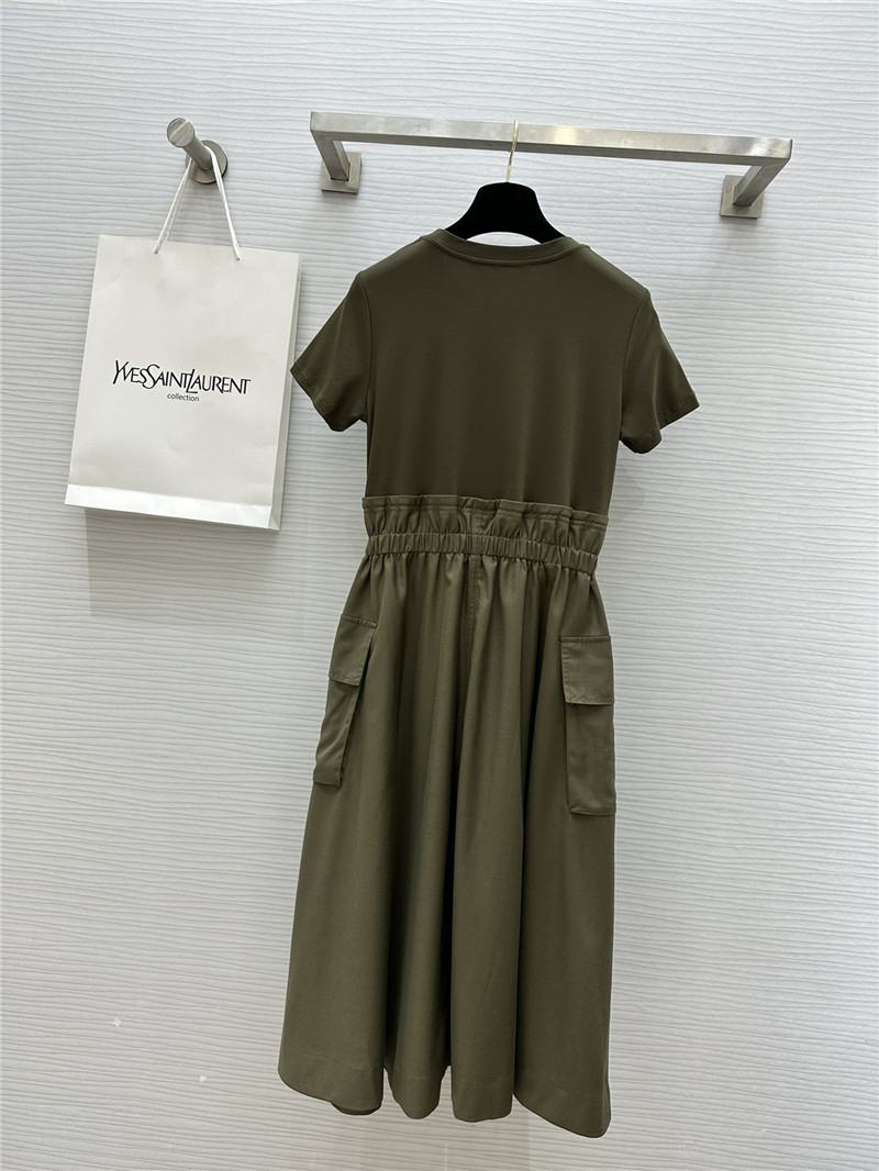 Y51 mid-length short-sleeved dress replica clothes