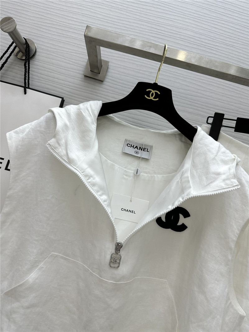 Ch**el vintage linen suit replica designer clothes