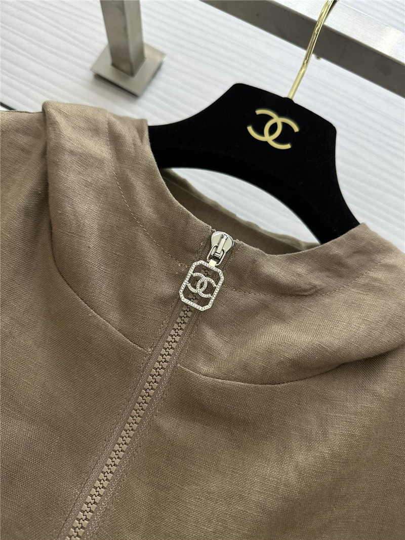 Ch**el vintage linen suit replica designer clothes